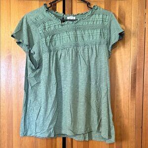 Ella Moss Sage Green Blouse